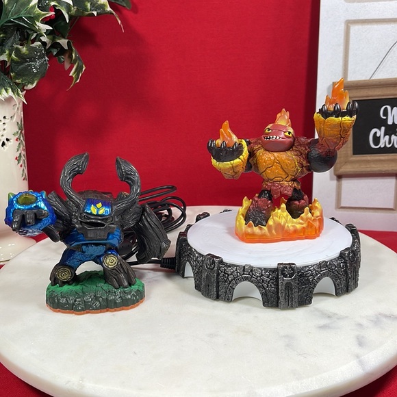 SKYLANDER GIANTS “HOT HEAD” & “TREE REX” w/PORTAL OF POWER ACTION FIGURE SET - Picture 7 of 11